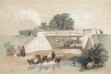 Ponte ferroviario brevettato di Gardner